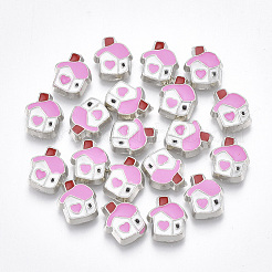 Legierung Schmelz Cabochons PALLOY-T054-46