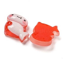 Cabochons aus opakem Harz mit Eismeer-Motiv CRES-D040-02D