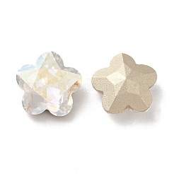 Mokka-Stil k9 Glas-Strass-Cabochons RGLA-G017-02C