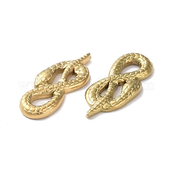 Ionenplattierung (IP) 304 Edelstahl-Cabochons STAS-P324-41G