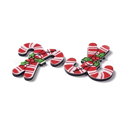 Bedruckte Acryl-Cabochons im weihnachtlichen Stil MACR-O045-01F
