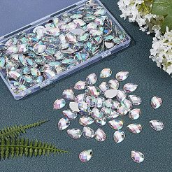 Flache Rückseite Nachahmung Taiwan Acryl Strass cabochons GACR-FG0001-04