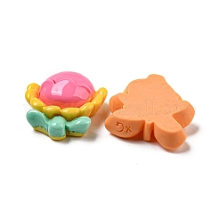 Undurchsichtige Decoden-Cabochons aus Harz CRES-R199-01