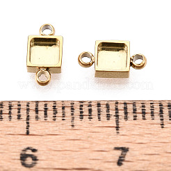 Cabochon-Fassungen für Verbindungsstücke aus Edelstahl 304 STAS-N115-30G