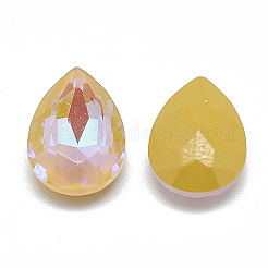 Wies zurück k9 Glas Strass Cabochons RGLA-T052-6x8-221MI