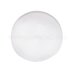 Transparente Glas Cabochons GGLA-YW0001-06A