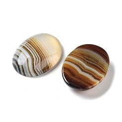 Natürliche gestreifte Achat-Cabochons G-H296-01E