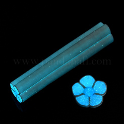 Leuchtende handgemachte Nagelkunstdekoration aus Fimo CLAY-T016-85A
