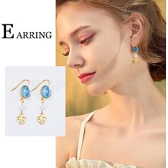 DIY Rohling-Set für baumelnde Ohrringe DIY-FH0005-06