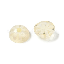 Transparente Decoden-Cabochons aus Epoxidharz CRES-S367-06