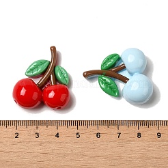 Undurchsichtige Obst-Decoden-Cabochons aus Harz CRES-B019-04