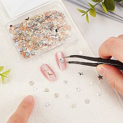 720 Stück Messing-Cabochons im 24-Stil MRMJ-OC0003-24