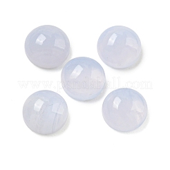 Natürliche blaue Spitze Achat Cabochon G-I363-02A