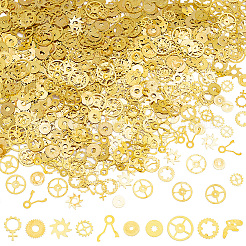 300~400 Stück Messing-Cabochons im 10-Stil MRMJ-OC0003-83
