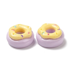 Undurchsichtige Decoden-Cabochons aus Kunstharzimitat für Lebensmittel RESI-K027-15