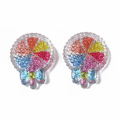 Transparente Decoden-Cabochons aus Harz CRES-N034-13