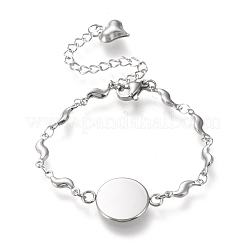 Anlaufgeschützte Herstellung von Armbändern aus Edelstahl 304 STAS-L248-005P-A