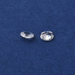 Ovale Zirkonia-Cabochons ZIRC-TAC0004-01A