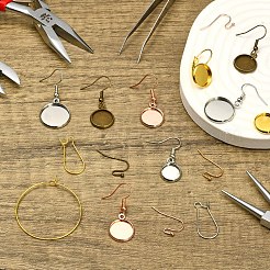 75 Stück Eisen-Ohrringhaken IFIN-CJ0001-70