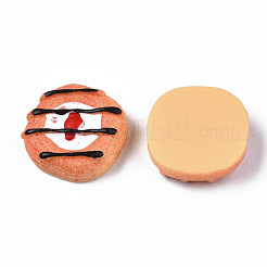 Undurchsichtige Cabochons aus Epoxidharz CRES-S358-73