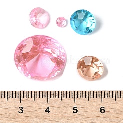 Acryl-Strass-Spitze zeigte zurück Cabochons GACR-XCP0001-03