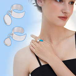 DIY Blanko-Charm-Manschettenring-Herstellungsset RJEW-AB00006