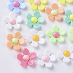 Undurchsichtigen Acryl Cabochons SACR-N007-A-02