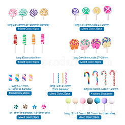 Handgemachter Ton-Cabochon CLAY-TA0001-06