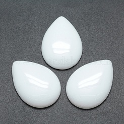 Undurchsichtige Glascabochons G-P393-K