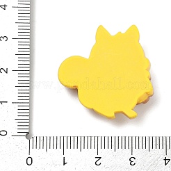 Undurchsichtige Cabochons aus Harz im pastoralen Erntestil RESI-R463-01A