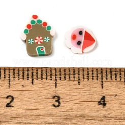 Weihnachten Thema handgemachte Fimo Cabochons CLAY-Q004-20A