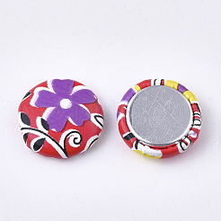 Cabochons aus Lederimitat WOVE-S118-17C