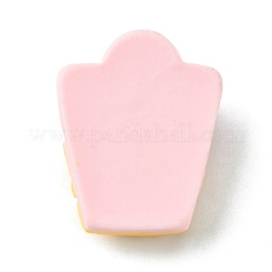 Undurchsichtige Decoden-Cabochons aus Kunstharzimitat für Lebensmittel RESI-R436-05A