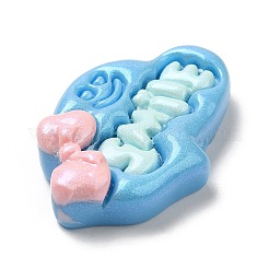 Undurchsichtigen Cabochons RESI-K026-02E
