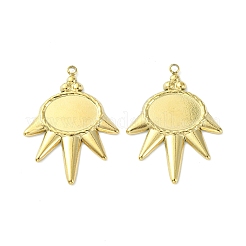 Cabochon-Fassungen für Anhänger aus Edelstahl 304 STAS-L269-005G