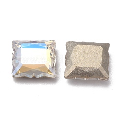 K9 facettierte Glas Strass Cabochons GLAA-H106-G01-M