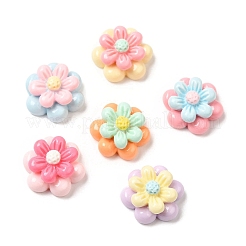 Cartoon-Cabochons aus undurchsichtigem Harz RESI-C039-03D