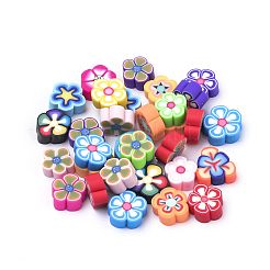 Handgemachter Ton-Cabochon CLAY-Q244-07