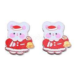 Непрозрачные акриловые кабошоны с тиснением и тиснением&nbsp;OACR-N135-04B-01B