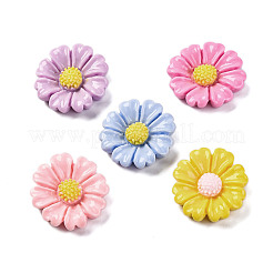 Undurchsichtigen Cabochons RESI-R455-01H