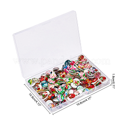 Glas cabochons GGLA-PH0006-06C