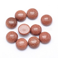 Синтетические голдстоуновские кабошоны&nbsp;G-P393-R24-8mm