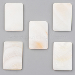 Natürliche Süßwasser Muschel Cabochons SHEL-S276-105B