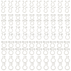 100 Stück 5 Stile Kunststoff-Ohrclips KY-AR0001-31