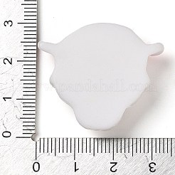 Totenkopf Halloween undurchsichtige Decoden-Cabochons aus Kunstharz RESI-R446-01U