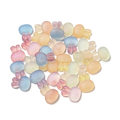 Leuchtende transparente Decoden-Cabochons aus Harz RESI-D013-04