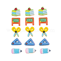 20 stücke 5 stil harzcabochons RESI-CJ0001-154