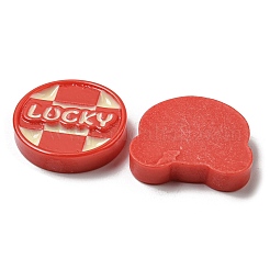 Deko-Cabochons aus Harz für das neue Jahr CRES-I029-01