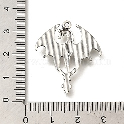 Tibetischer stil Aluminium Anhänger & Charms FIND-G078-05AS