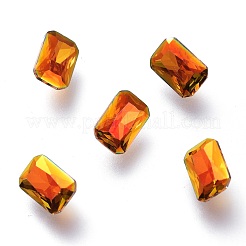Zirkonia zeigte zurück Cabochons ZIRC-H108-05B-001AP